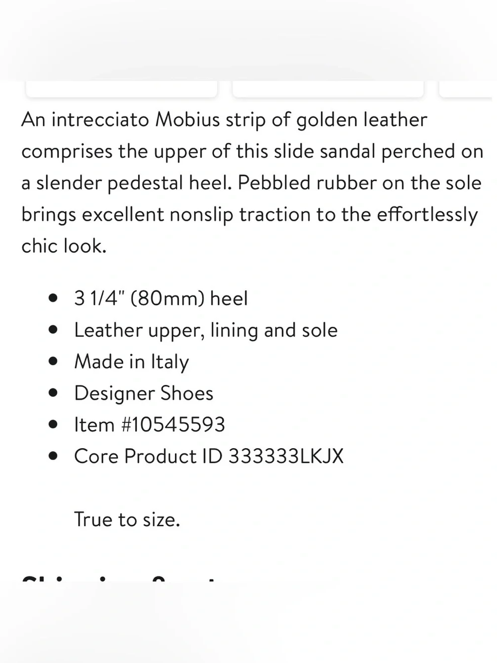 Bottega Veneta Metallic Gold Intrecciato Slide Mules